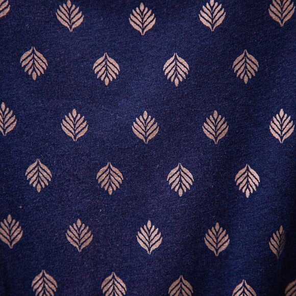 Boden "Odile" Jersey T-shirt Dress with Geometric Pattern and Pockets, size 12P - Picture 6 of 9